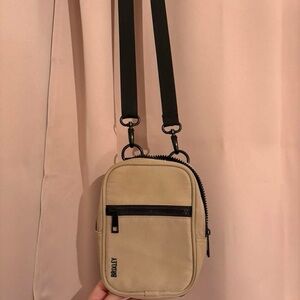 Compact Pink Crossbody Bag with Adjustable Strap